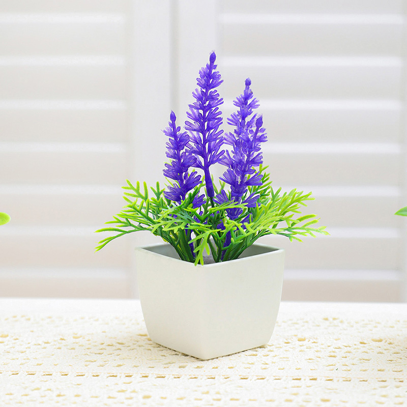 Baby Bookshelf Small - 造花の小さな鉢植えは、家の装飾、オフィス、窓辺や本棚の装飾に適しています。