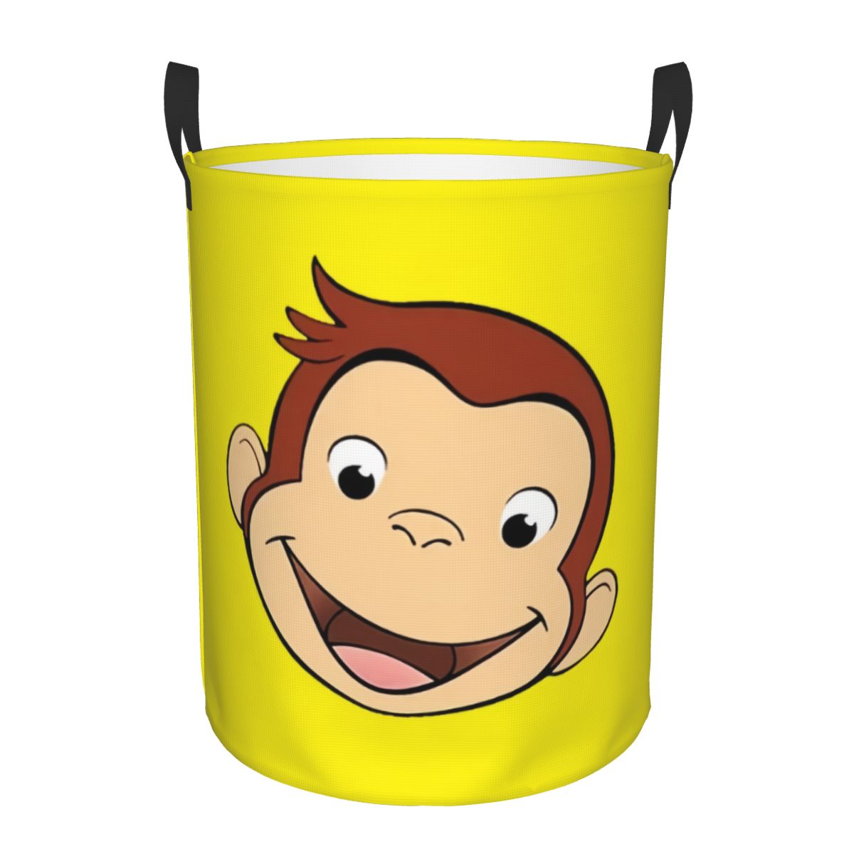Laundry Hamper Nursery - 漫画の好奇心旺盛なジョージ面白いテレビ猿アニメランドリーバスケット大型収納バスケット子供用保育園おもちゃオーガナイザー