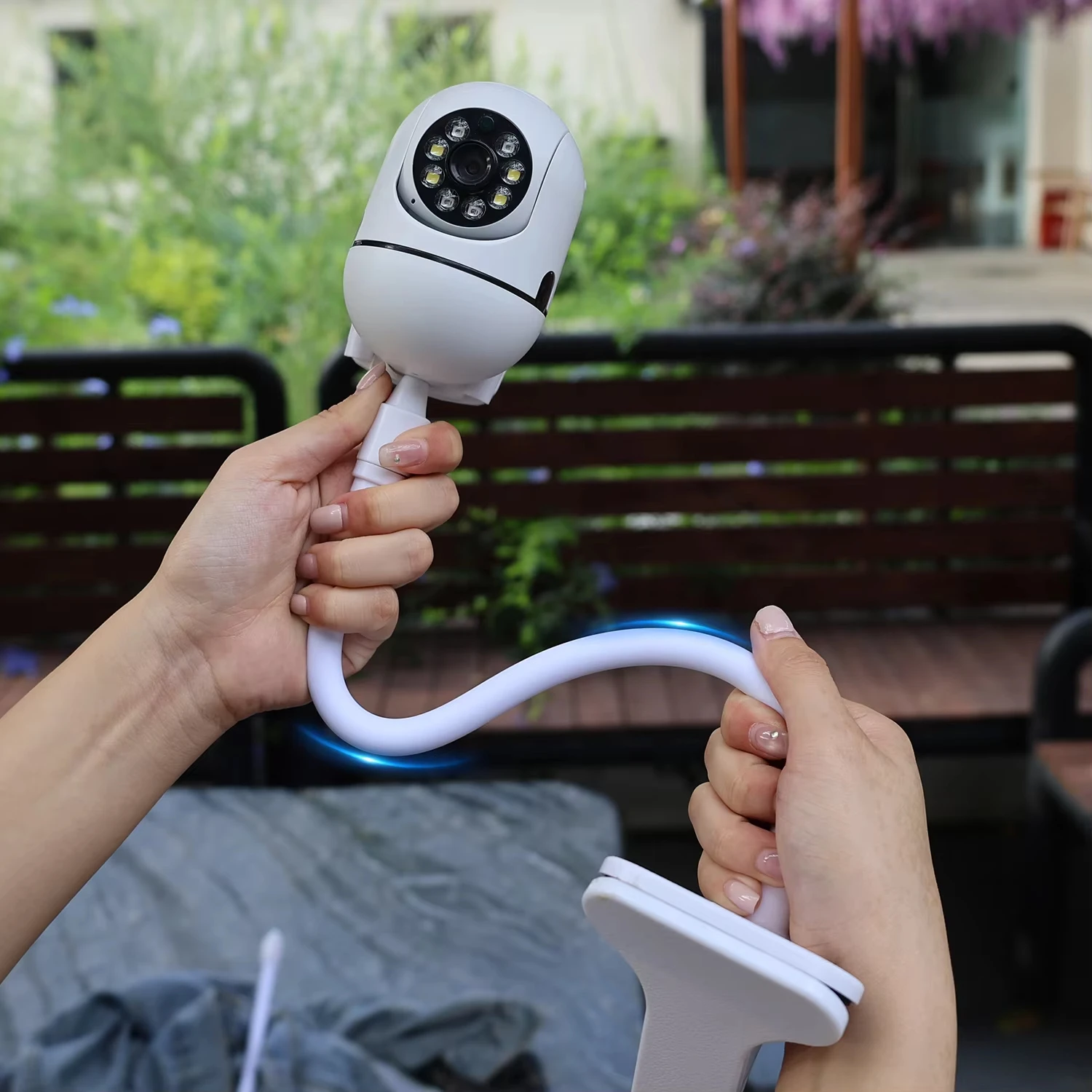 ポータブルフレキシブルカメラクランプマウント ベビーモニター - Wearable Baby Monitor のレビューと価格