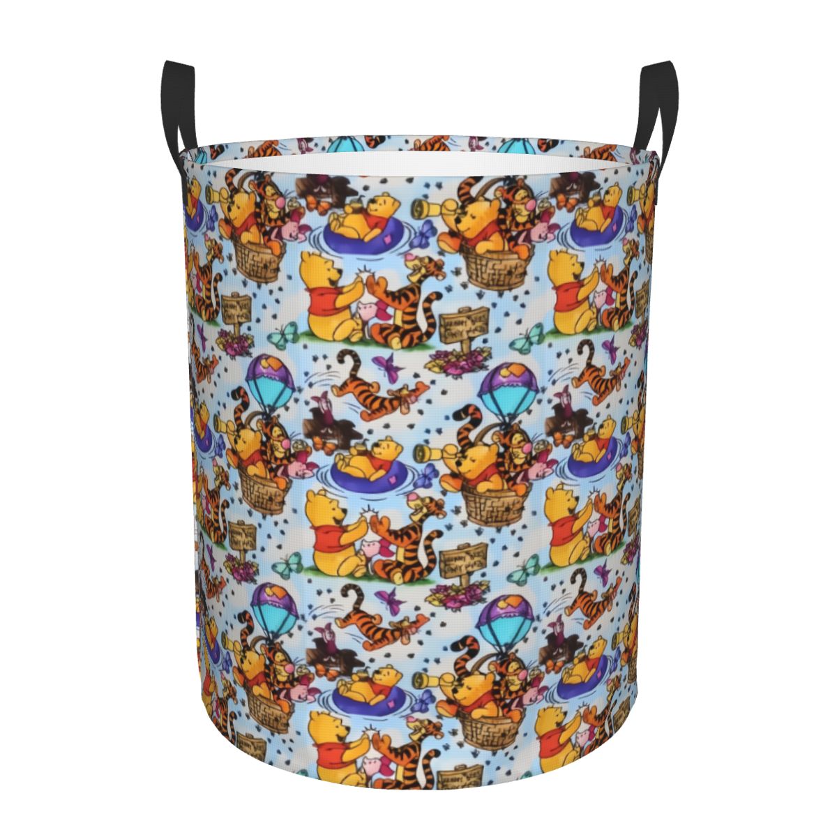 くまのプーさんの多くの冒険 アニメランドリーバスケット 折り - Laundry Hamper Nursery のレビューと価格