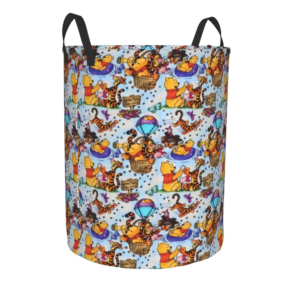 くまのプーさんの多くの冒険 アニメランドリーバスケット 折り - Laundry Hamper Nursery のレビューと価格
