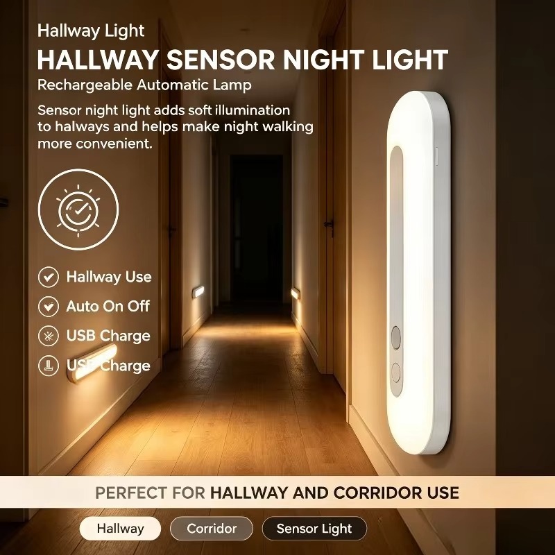 スマートセンサー搭載のナイトライト。壁掛け式で、暖色系の柔ら - Baby Nursery Table Lamp のレビューと価格
