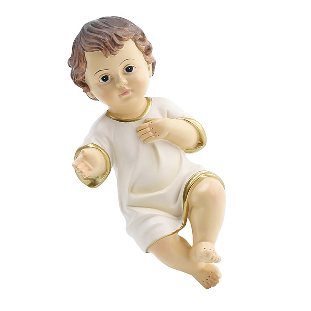 樹脂製のベビーオーナメント、キリスト降誕の置物。実用的で耐久 - Baby Bookshelf Small のレビューと価格