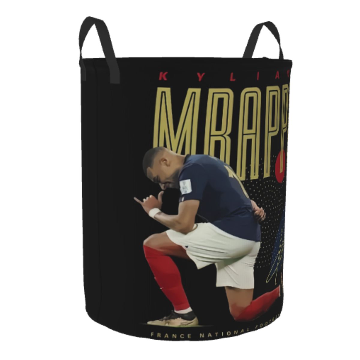 MBappe kmフットボールサッカースターランドリーバスケ - Laundry Hamper Nursery のレビューと価格