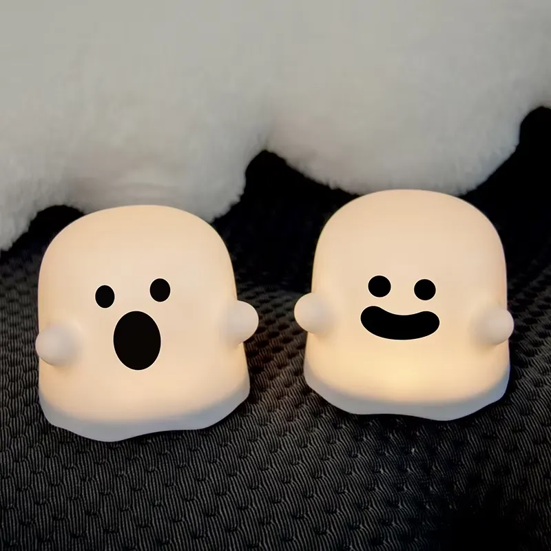 クリエイティブで可愛いゴーストナイトライト USB充電式 タ - Baby Nursery Table Lamp のレビューと価格