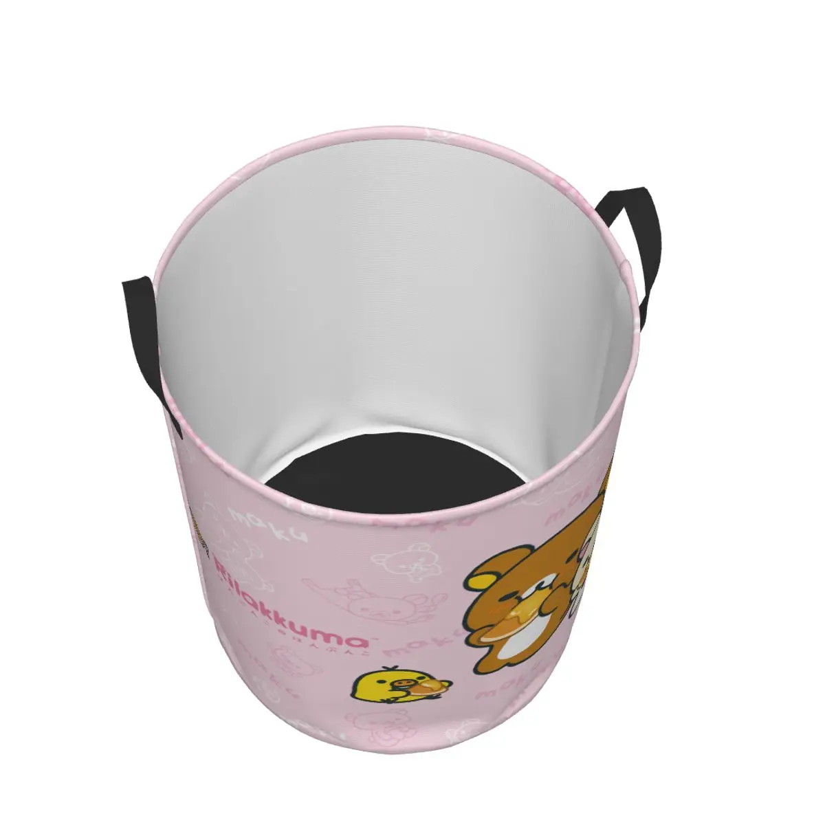 かわいい漫画リラックマクマランドリーバスケット折りたたみおも - Laundry Hamper Nursery のレビューと価格