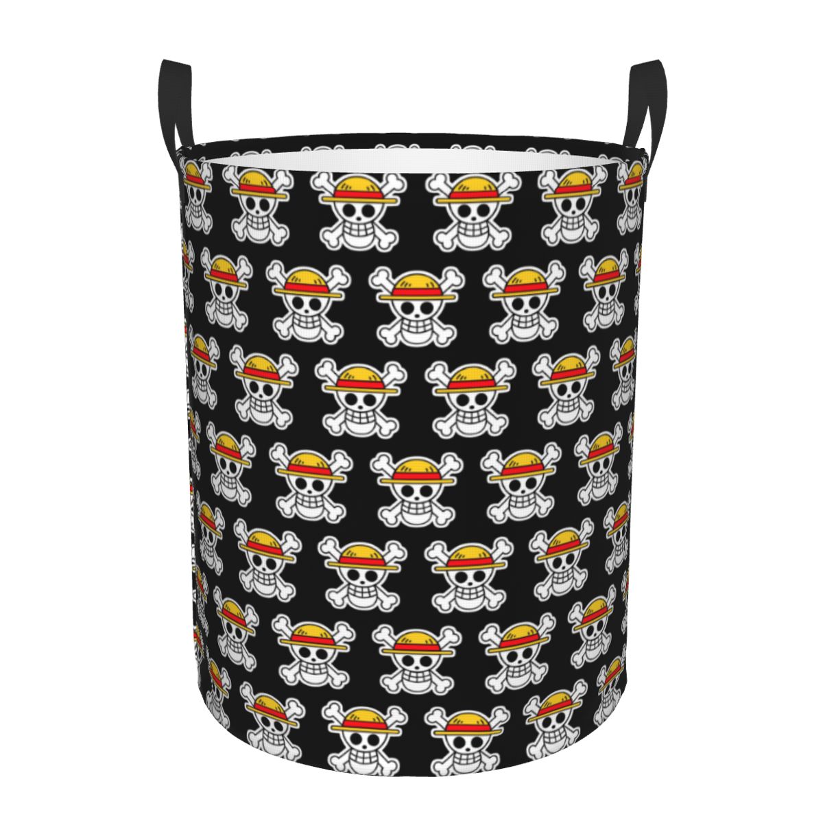 カスタム海賊スカルワンピースランドリーバスケット折りたたみ日 - Laundry Hamper Nursery のレビューと価格