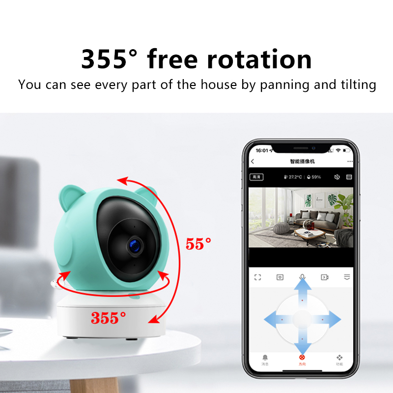 Danmini 1080P ベビーモニター モバイル Tuy - Wearable Baby Monitor のレビューと価格