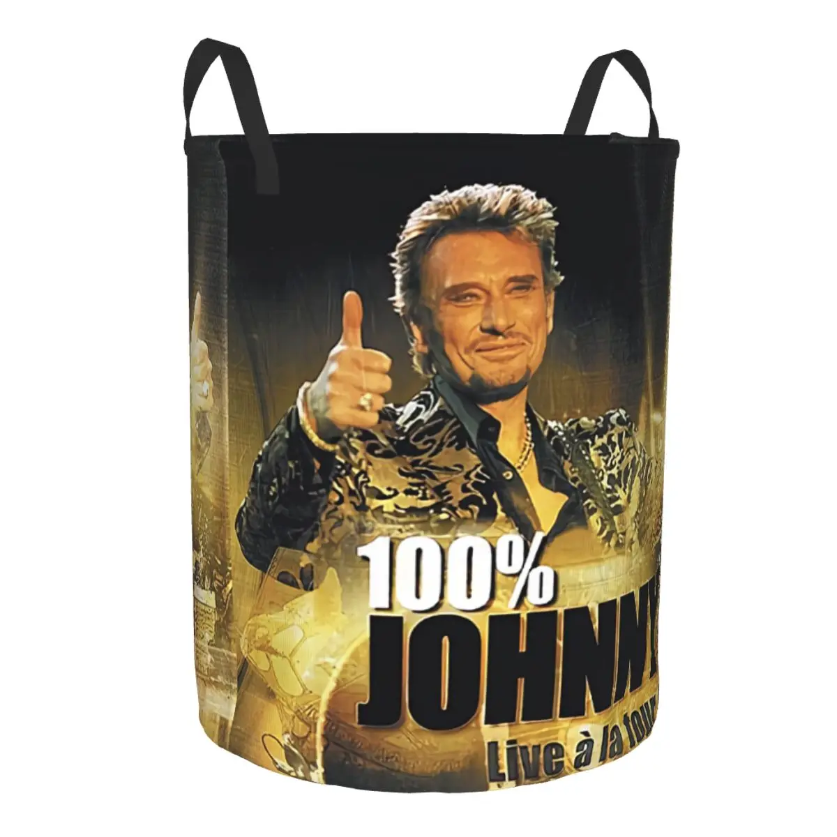 Johnny Hallyday ランドリーバスケット 折りた - Laundry Hamper Nursery のレビューと価格