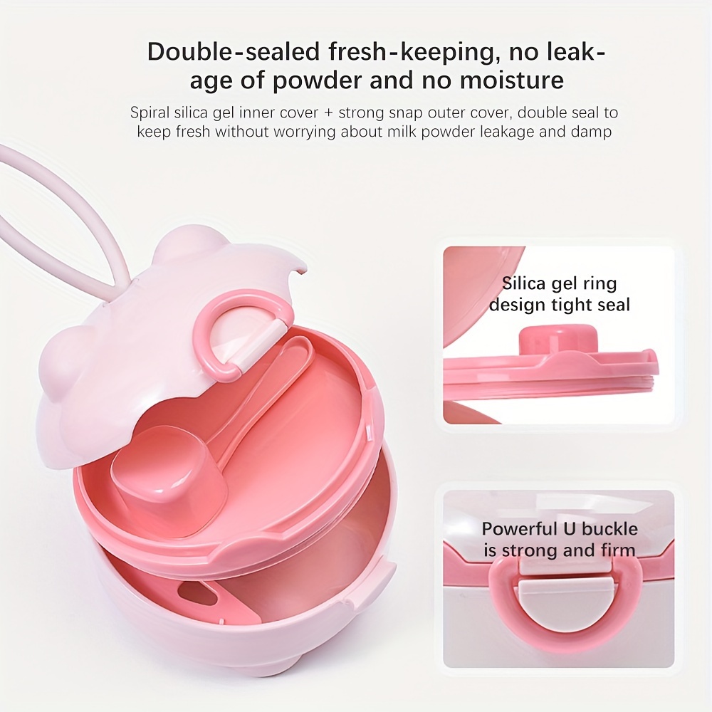 1pc ポータブル 4 層粉ミルクボックス、粉ミルク容器、食 - Baby Nursery Essentials のレビューと価格