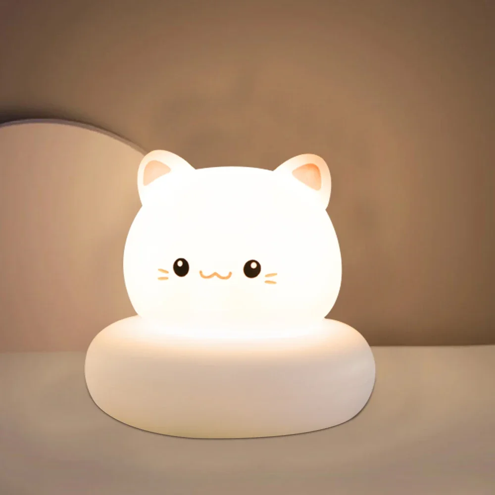 かわいい動物ナイトライトノベルティ 3 レベル調光可能な保育 - Baby Nursery Table Lamp のレビューと価格