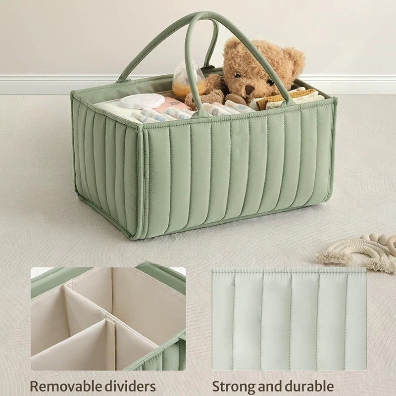 ベビーおむつ収納バスケット、新生児必需品用収納かご、旅行用ベ - Baby Nursery Essentials のレビューと価格
