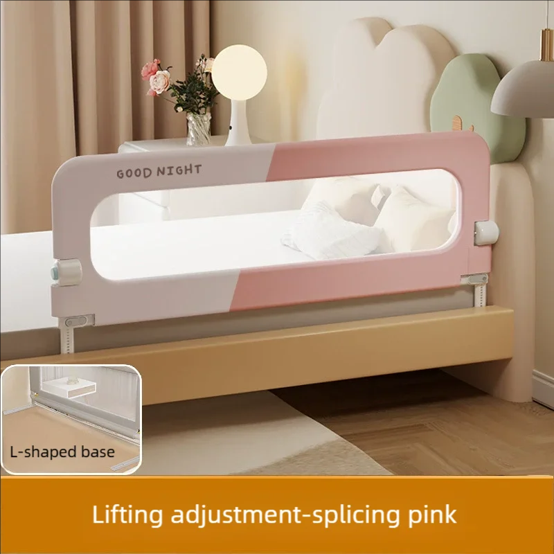 IMBABY ピンクベッドガードレール折りたたみベビー安全ベ - Baby Nursery Glider のレビューと価格