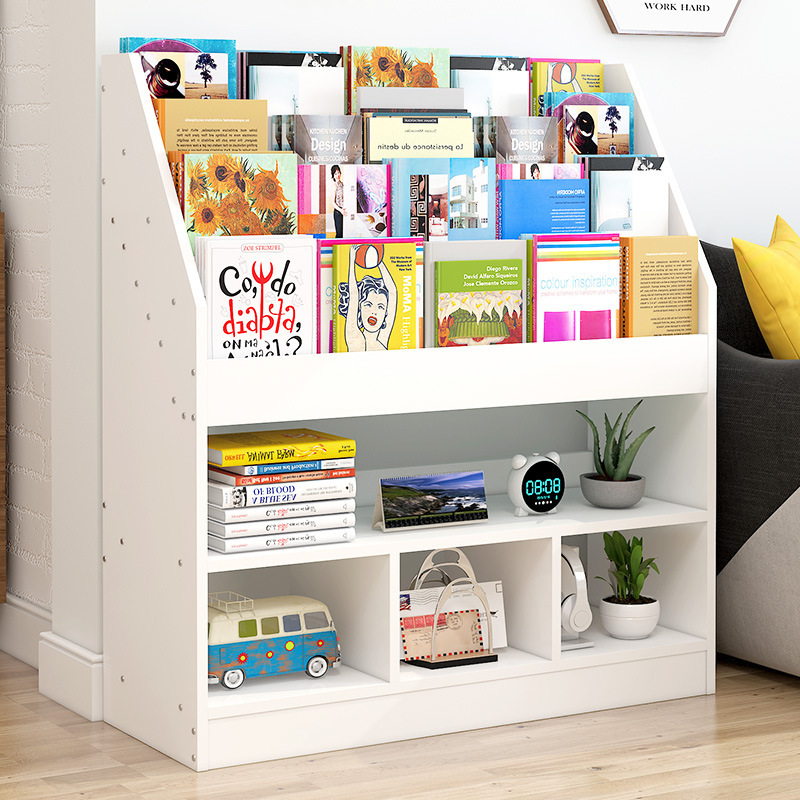 木製の本棚、絵本ラック、小型の床から天井まで届く本棚、経済的 - Baby Bookshelf Small のレビューと価格