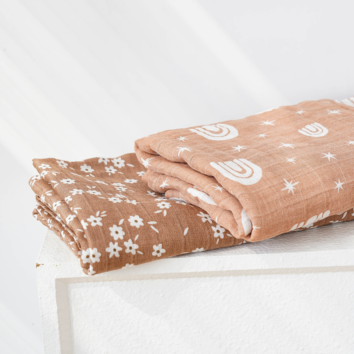 120 × 110 センチメートル 2 層ベビーモスリンおく - Baby Nursery Essentials のレビューと価格